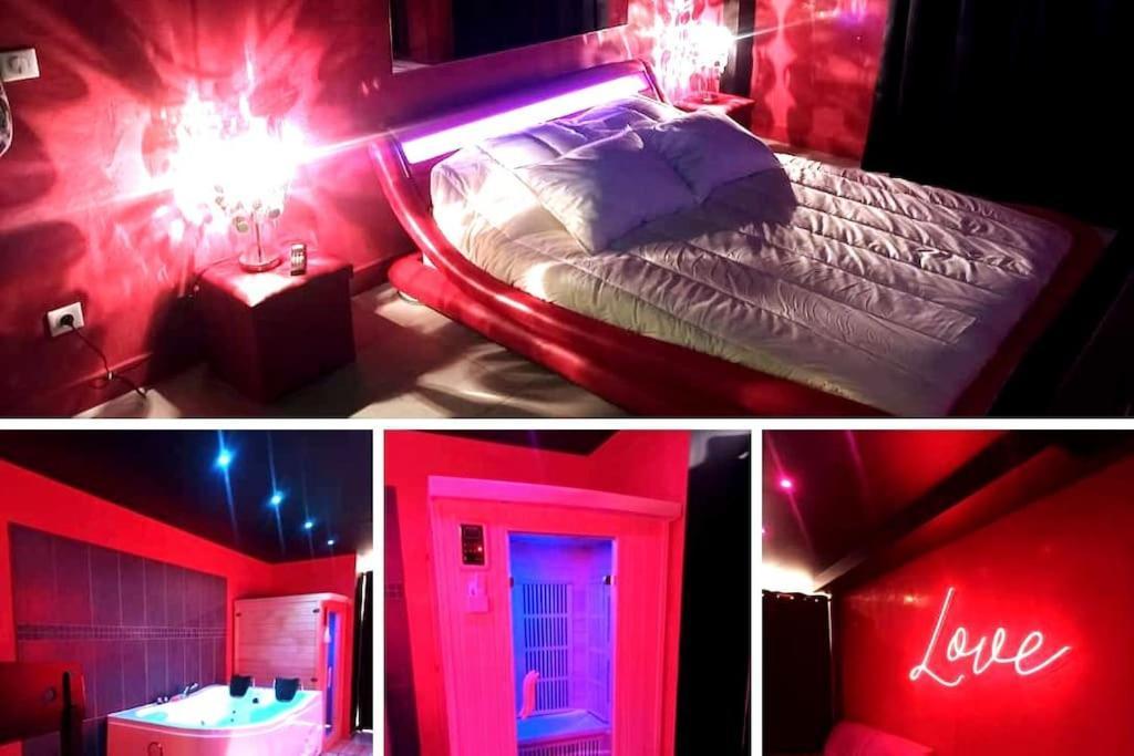 Appartement Balneo Et Sauna Prives The Red Room モーギオ エクステリア 写真