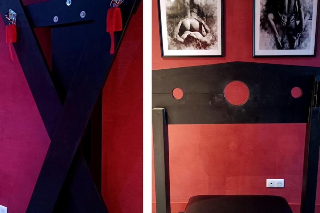 Appartement Balneo Et Sauna Prives The Red Room モーギオ エクステリア 写真